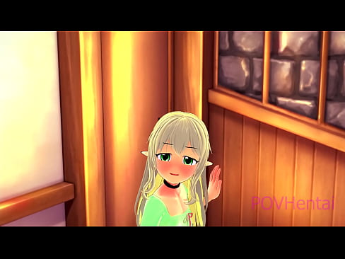 ❤️ (Pakute) Ọmọbinrin Elvish ṣe iranlọwọ fun ọ lati wẹ oju rẹ. ❤  si wa ❌❤